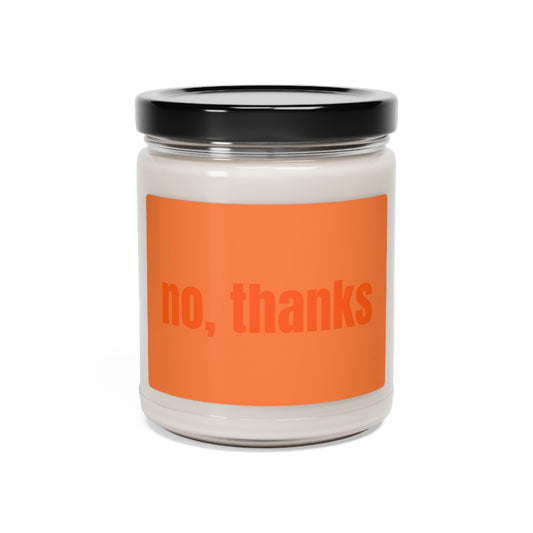 no, thanks Scented Candle