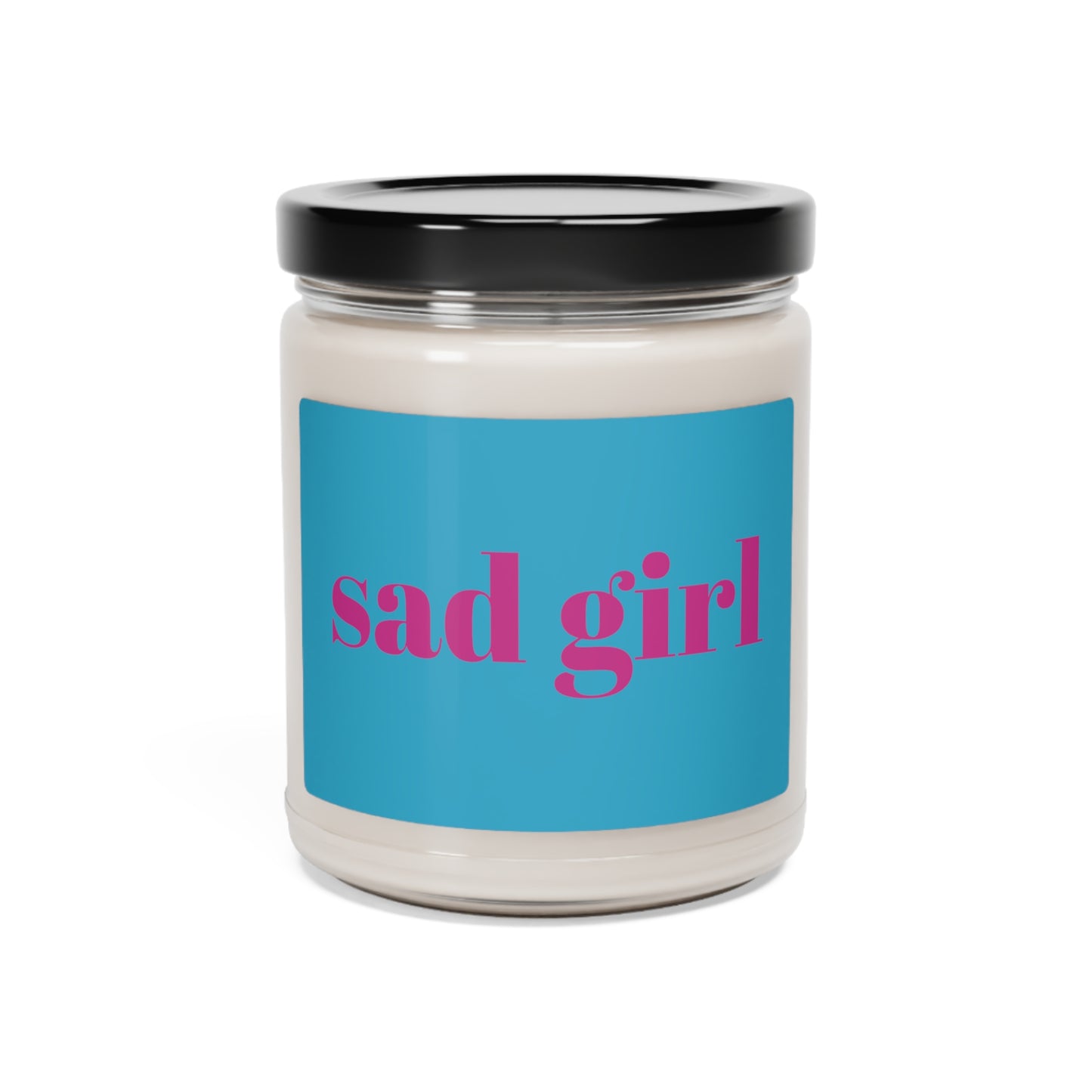 sad girl Scented Candle