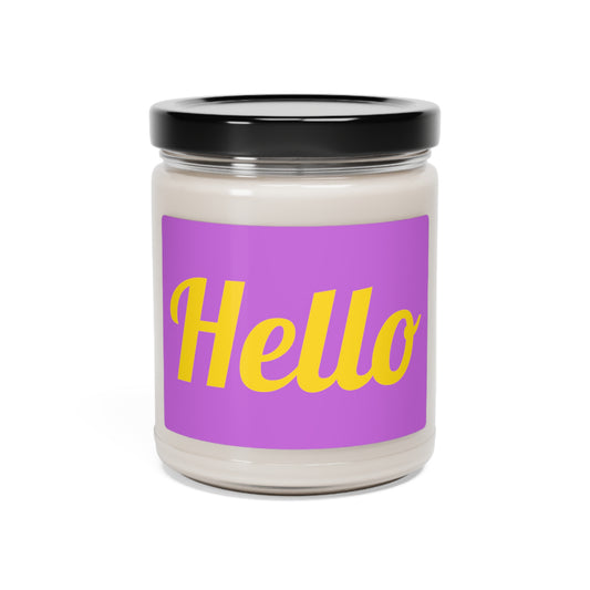 Hello Scented Candle