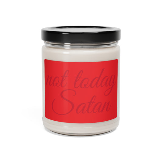 not today Satan Scented Candle